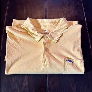 Tommy Bahama Light Yellow Polo Shirt